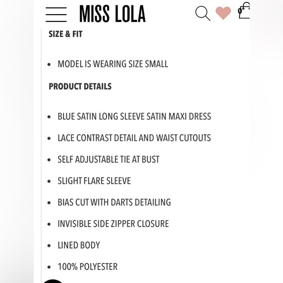 MIDNIGHT SKIES LONG SLEEVE MAXI DRESS - Picture 6 of 6